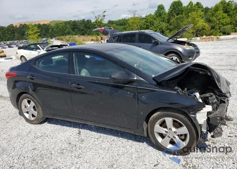 2013 Hyundai Elantra Gls из США, поврежденный, VIN 5NPDH4AE3DH271624